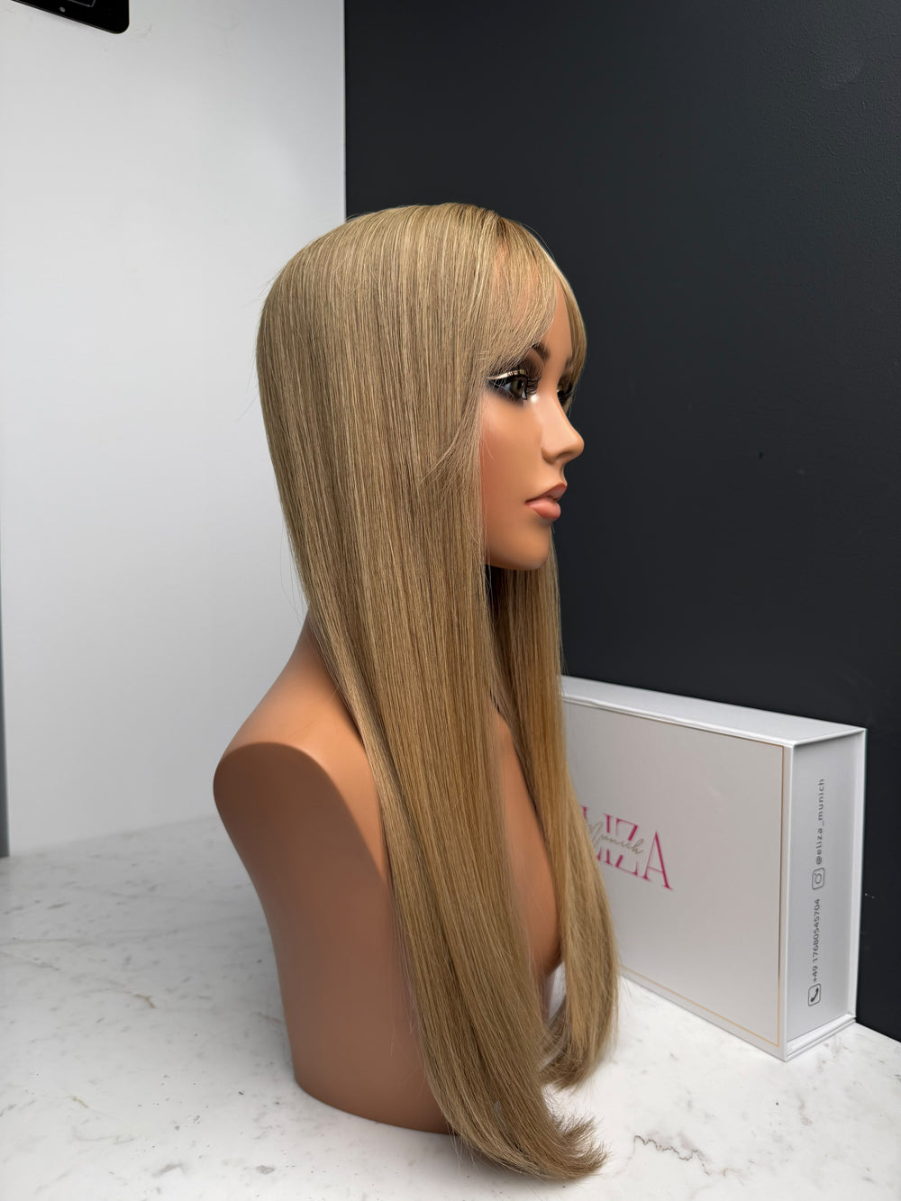 Miditopper extra lang mit Pony