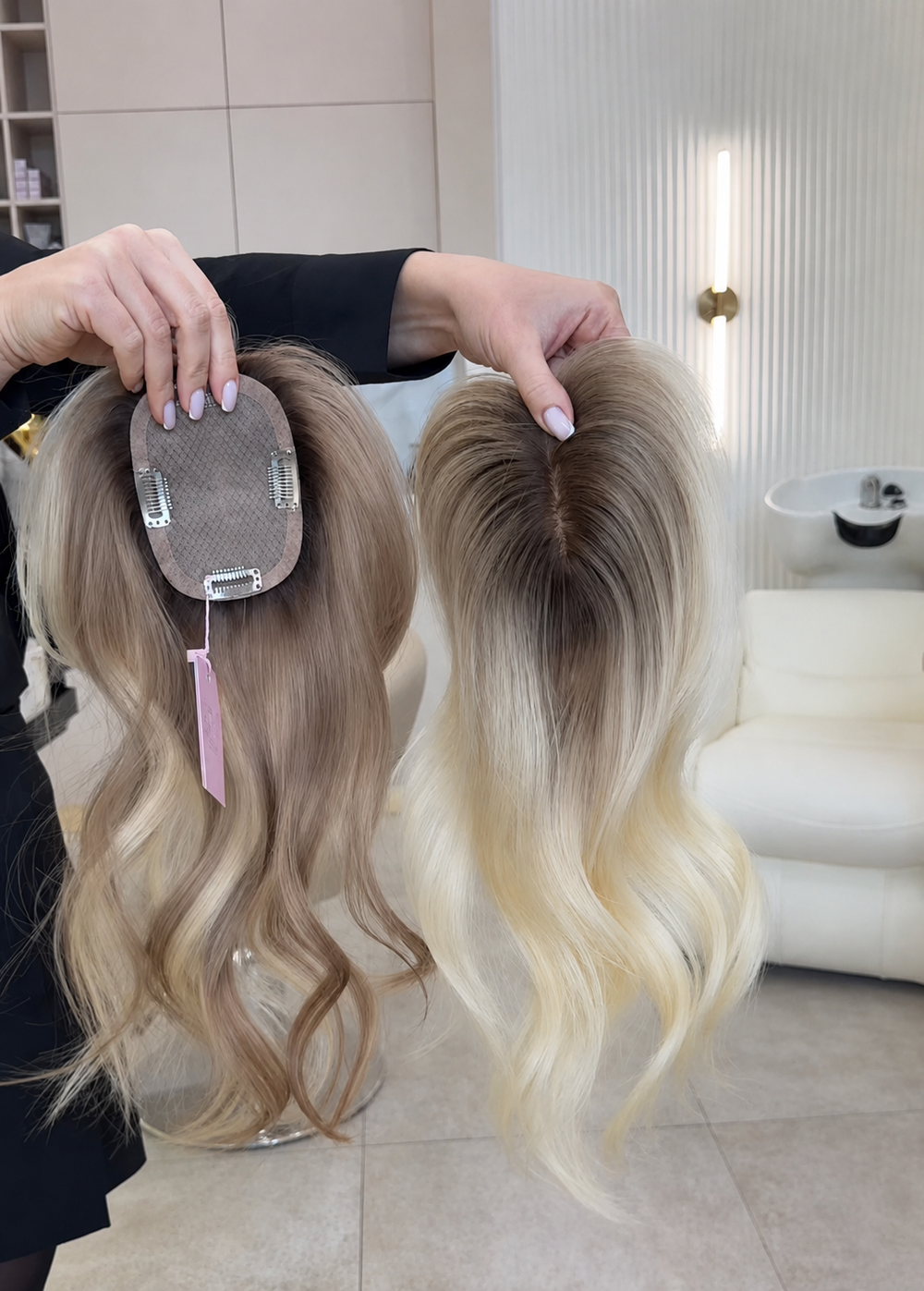 Mini Topper light blond