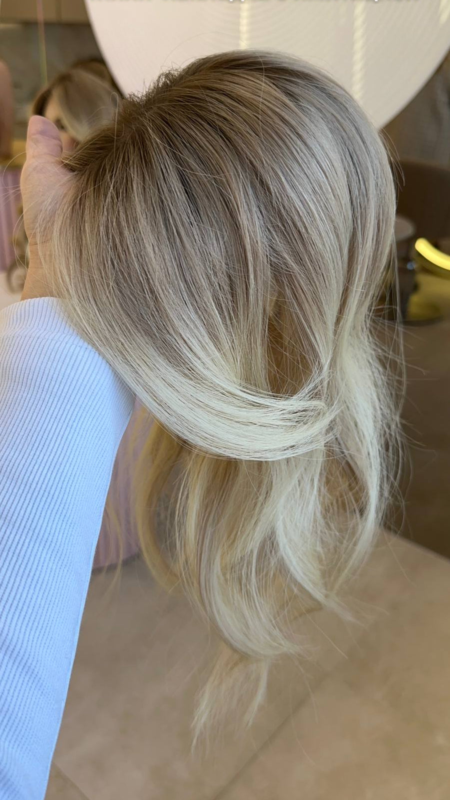 Mini Topper light blond