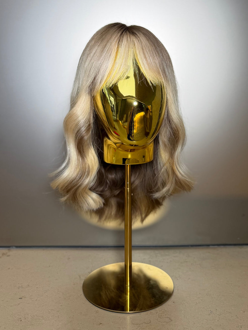 Silk Topper Pony blond Extra Volumen