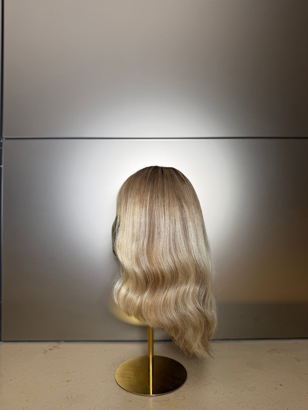 Silk Topper Pony blond Extra Volumen