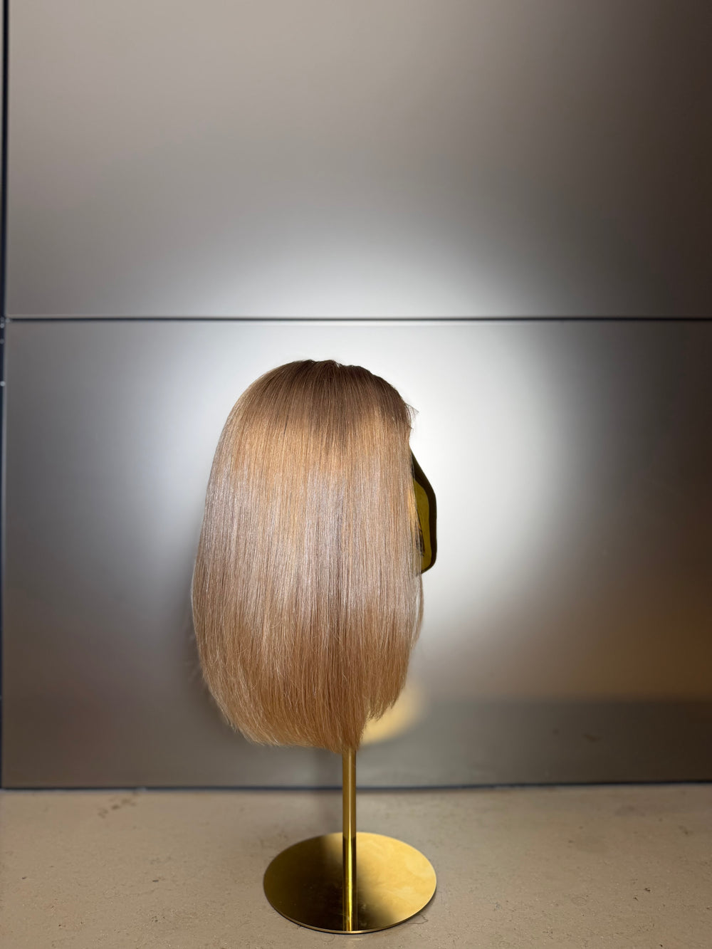 Lace Perücke light Gold Ginger