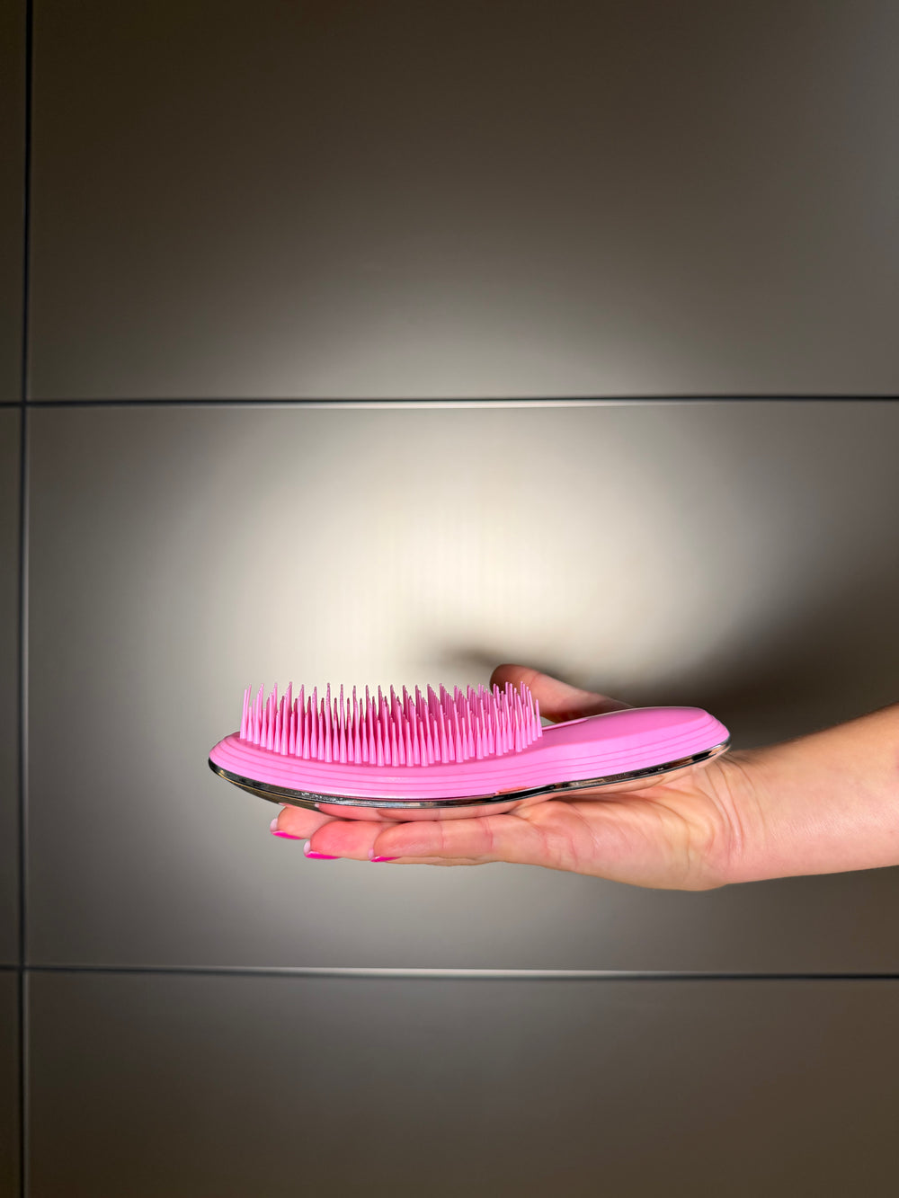 Extensions Bürste SILBER PINK